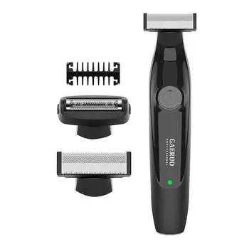 GAERUO body shaver electric mens shaver shaving 15° angle adjustment With net blade IPX7 waterproof unwanted hair treatment dry/foam shave side arm