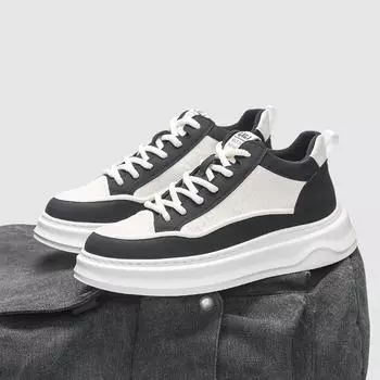 GAGJ классические кроссовки средней высоты для мужчин, новые осенне-зимние кроссовки на платформе, повседневная спортивная обувь, простая атмосфера, теплая и удобная мужская обувь 38