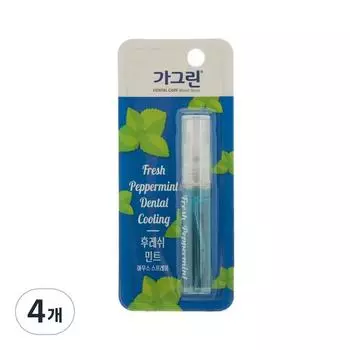 Gagreen Fresh спрей для полости рта, мята, 7мл, 4 шт.