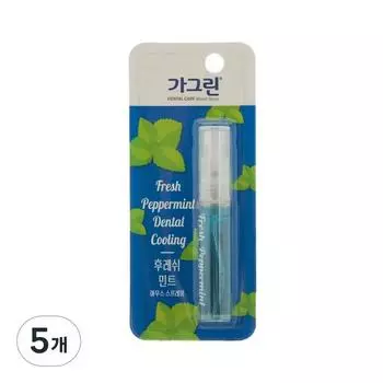 Gagreen Fresh спрей для полости рта, мята, 7мл, 5 шт.