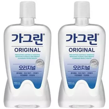 Gagreen Original Mouthwash, 1.1L, 2 units
