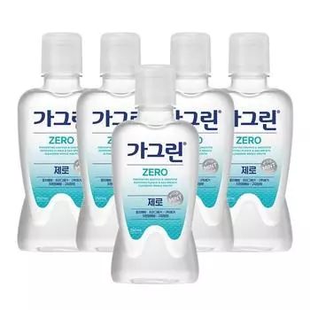 Ополаскиватель для полости рта Gagreen Zero, 250 мл, 5 шт.