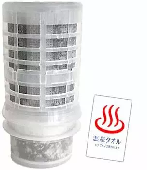 Gaia no Mizu 135 Water purifier cartridge for faucet Comes with original hot spring be used for 2 months at 50 liters per towel/Can day/