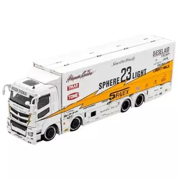 gaincorp products 1/64 Mitsubishi LB-Truck Fuso super great (RHD) SPHERE LIGHT 23 white Finished product