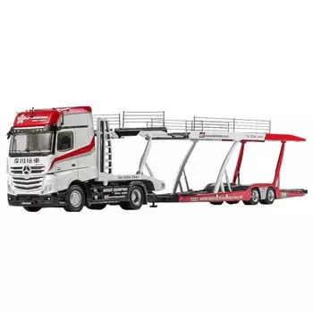 gaincorp products 1/64 Wei Chuan benz trailer + figure set Finished product KS-069-413