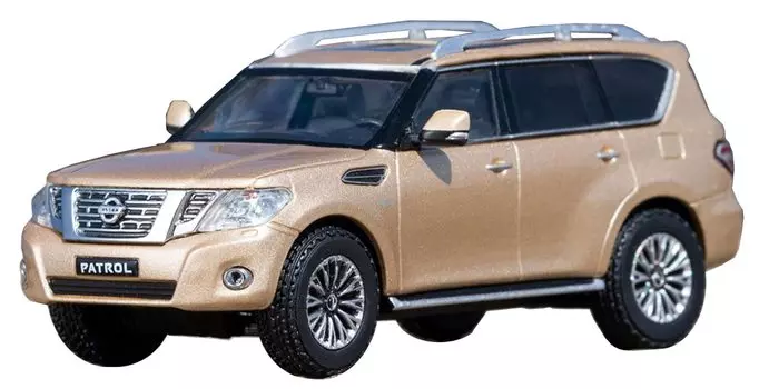 Gaincorp Products Nissan Patrol LHD Gold Готовый продукт 1/64 - KS-010-51