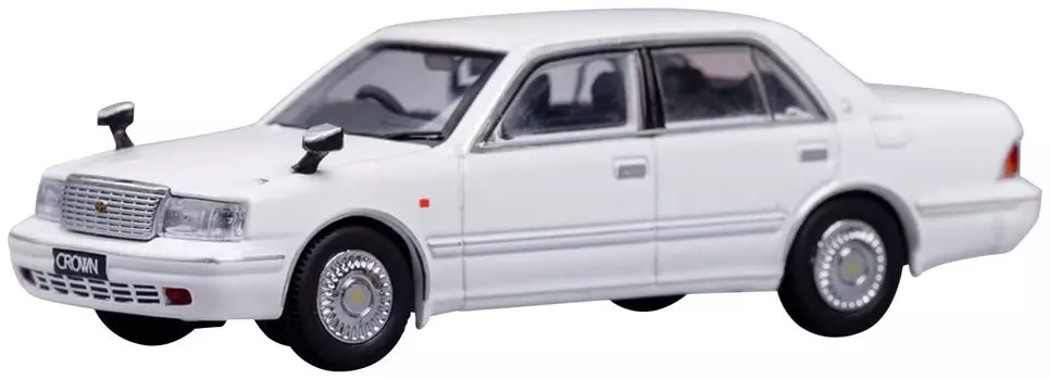 Gaincorp Products Масштабная модель Toyota Crown JZS155 RHD Белая Готовая модель 1/64 KS-012-70