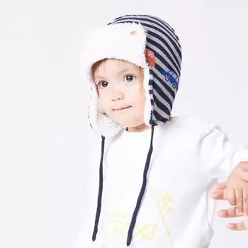 Gajaous для маленьких мальчиков и девочек зимняя шапка-ушанка с животными, детская теплая шапка с флисовой подкладкой и рисунком лисы в виде динозавра 1-2 Years