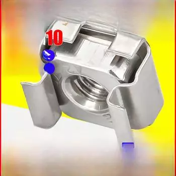 Гайка для плавающего шкафа с квадратным отверстием из нержавеющей стали 304 M5/M6/M8 M5 (Galvanized)