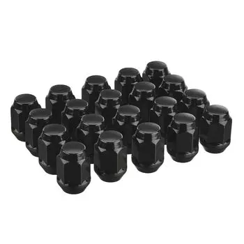 Гайка M12 x Общая длина 31 мм 19HEX Черная 20 шт. KYO-EI (Кёэй Сангё) П1.5 101Б-19-20П
