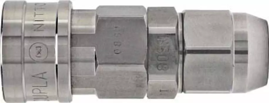 Гайка-муфта Nitto Kohki из нержавеющей стали 65SN NBR SUS304 (40396)