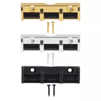 Гайка ролика для электрогитары 43 мм, 6-струнная металлическая гайка для замены ролика гитары Black