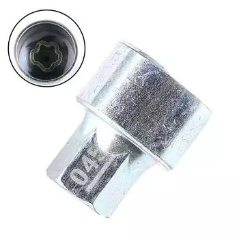 Гайка с проушиной Болт Замок колеса Снятие проушины Гнездо для ключа Снятие замка колеса № 45