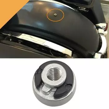 Гайка сиденья крыла-комплект гайка сиденья 1/4\-20 резьбовая гайка для Harley 1996-2021 горячая распродажа