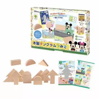 Gakken Disney Tinker Kids Деревянный Танграм Цумики 3 года и 83819 (Возраст: над)