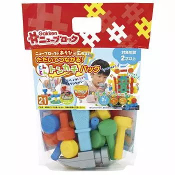 Gakken Gakken New Block Tap и набор Tonton Tonkachi Pack 83195 Подключайтесь!