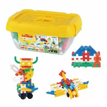 Gakken New Block Первый набор 1 19 типов 70 деталей 83155