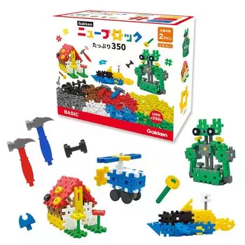 Gakken New Block Plenty 350 Набор из 2 Tonkachi 2 года и 83752 (Целевой возраст старше)