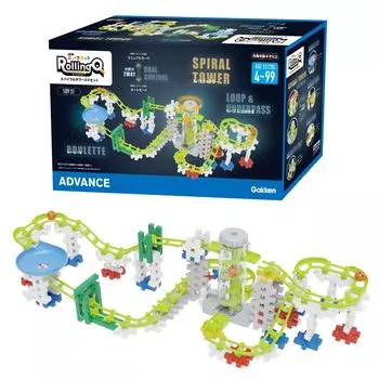 Gakken New Block Rolling Cue Spiral Tower DX Set 83751 чёрный
