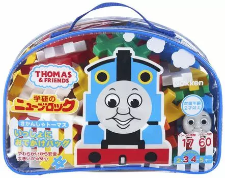 Gakken New Block Thomas the Tank Engine Going Out Bag