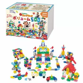 Gakken New Block Volume 500 3 years old and 83199 (Target age over)