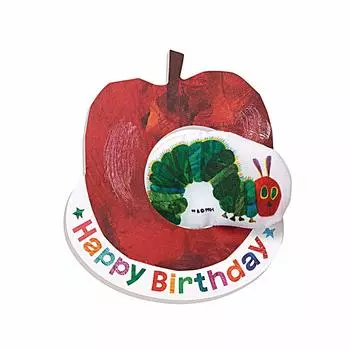 Gakken Stafle Birthday Card Eric Carle Apple B78007