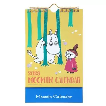 Gakken Stafle Moomin 2023 Настольный Оригинальный Календарь, Искусство, M09518, Размер / Настенный/Настольный, Полу-А5