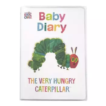 Gakken Stafle Очень голодный уход за детьми D14015 «Гусеница» Дневник, Дневник, А5, Белый, белый