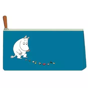 Gakken Staful Moomin Pencil AH12083 Case, Flat, BL, синий