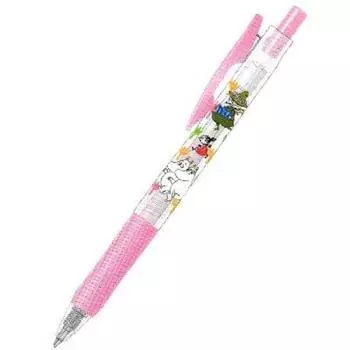 Gakken Staful Moomin x Sarasa Clip Гелевая шариковая ручка розовая, 0,4 мм,