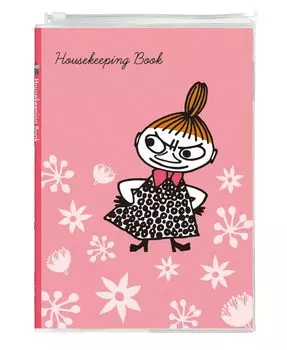 Gakken Staful Мумин Домашняя бухгалтерская книга А5 Розовая A113-15 розовый