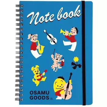Gakken Staifle Osamu Goods Ring Notebook A5 Графическая линейка Музыка D07819