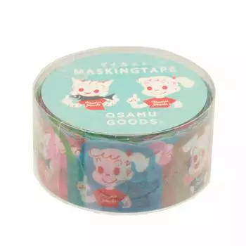 Gakken Stayful Osamu Goods Маскирующая лента Die Cut Retro M04273