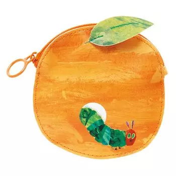 Gakken The Very Hungry Caterpillar Coin Case Кошелек для монет Мини Оранжевый F15083 Sta:Ful