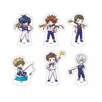 Gakuen BASARA 15 Акриловая миниатюрная подставка с изображением морского искусства, коробка из 6 шт.. [Иллюстрация графика]