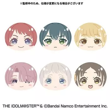 Gakuen Idolmaster THE Omanjuu Ningi Талисман Abox коробка [Ensky] \ IDOLM@STER 6 штук