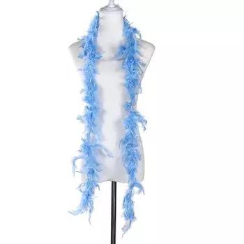 Гальяно Eden перьевой душ перьевая шаль сценический костюм декоративные перья свадьба вечеринка событие Хэллоуин DIY декоративные аксессуары (светло-синий)