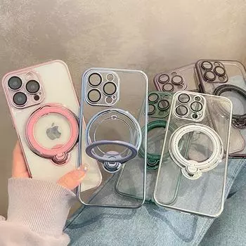 Гальванический противоударный магнитный чехол для телефона для iPhone 11 14 Pro Max 13 12 11 15 Pro Max X XR XS 7 8 Plus, мягкий чехол из ТПУ For iPhone X