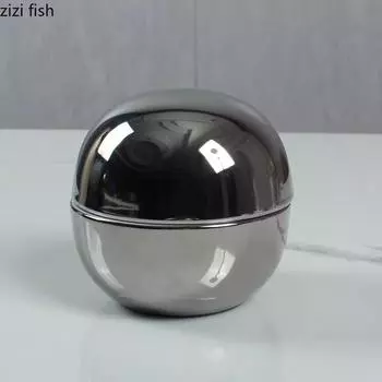 Гальванизированная керамическая сферическая миска с крышкой, ресторанная миска для супа, миска для вареных яиц, десертные миски, золотая специальная столовая посуда