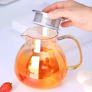 Гальванизированный цветной кувшин для воды для домашнего использования, кувшин для воды, роскошный стеклянный кувшин для холодной воды, устойчивый к высоким температурам