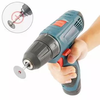 Galacok 11 шт. Мини-дисковая пила, электрический шлифовальный отрезной диск, вращающийся инструмент для резака металла, электроинструмент, отрезные диски по дереву