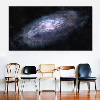 Галактика Туманность Космос Астрономия Вселенная Облака Украшение гостиной Звездное небо Главная Солнечная система Звезда Холст Настенная живопись 20cm40cm NoFrame