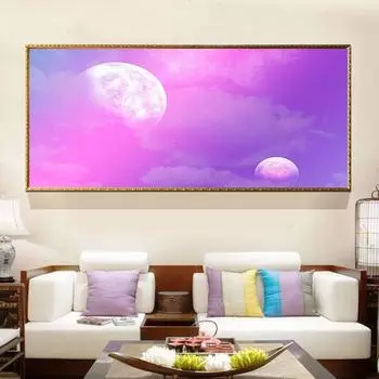 Галактика, звездное небо, туманность, настенные художественные постеры для декора гостиной, фотографии солнечной системы, космическое пространство, планета Земля, холст, живопись 20cm40cm NoFrame