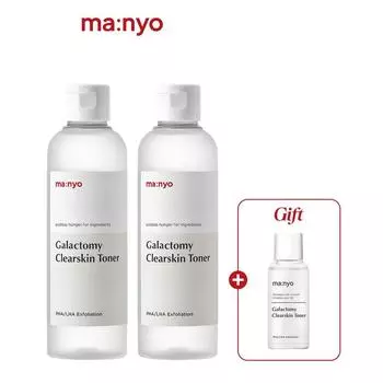 Галактомис Тонер для Чистой Кожи Двойной НАБОР (210млx2) [Подарки могут отличаться]