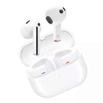 Galaxy Buds3 White l Совместимость с Galaxy AI l Беспроводные наушники Основное устройство Устройство l Оригинал Samsung l Выпущено в 2024 году l Шумоподавление l 3D-звук l белый