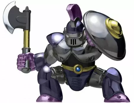 Галерея металлических монстров Dragon Quest Akuma no Kishi серебряный
