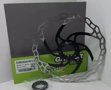 GALFER BRAKING SYSTEMS Disc Brake Rotor DB004WCL DISC WAVE MTB (Center Lock) 203/1.8mm