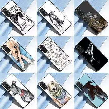 Чехол Galgo Greyhound Dog для Xiaomi Redmi 9 10 9C 10A 10C Чехол для Redmi Note 7 8 9 10 11 Pro 8T 9S 10S 11S Redmi 9