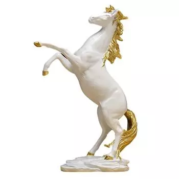 Galloping Horse Decoration Shelf Statue Office Home Ornament