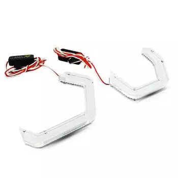 Галогенные фары кристальные светодиодные кольца «ангельские глазки» 4 для bmw f82 f80 f32 f30 e90 m3 m4 m5